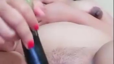 Bokep Terbaru Tante Jarang Ngentot Jadinya Pake Terong